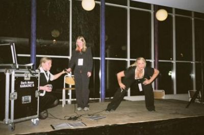 Imens er der karaoke
