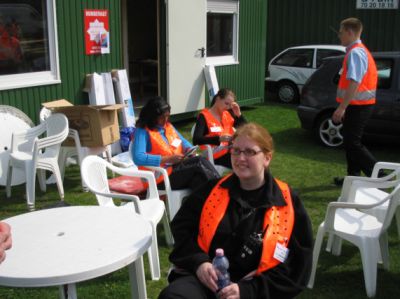 Helene har styr på tropperne
