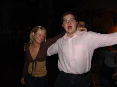 OG Elvis hygger - her med Michelle
