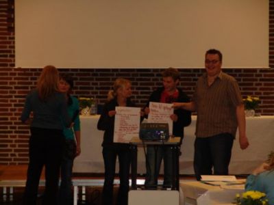 og næste gruppe er klar
