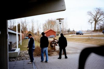 Så er det blevet fredag, og vi venter på deltagerne
