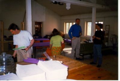 Der gøres klar til Konventet
