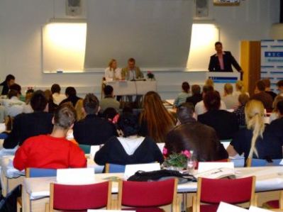 Anders er igang med sin beretning
