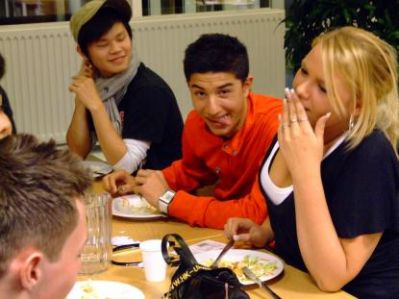 Er det en kommentar til maden?
