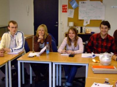 Så er det blevet tid til gruppearbejde
