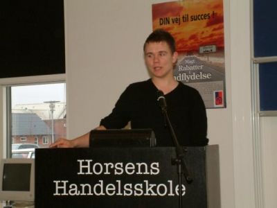 Alexander fra DSE var også oppe og hilse på
