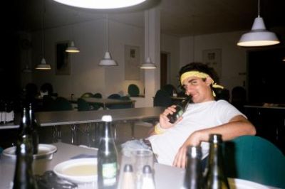 PG Shawn får sig lige en enkelt...
