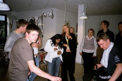 Så er der ved at være klar til afslutnings festen
