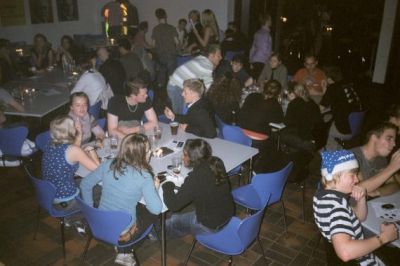 Et kig ud over fredags cafeen
