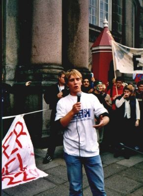 Elevrådsformanden fra Svendborg ville også være med
