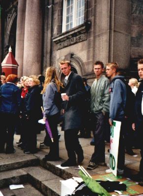 David Garby var også mødt op
