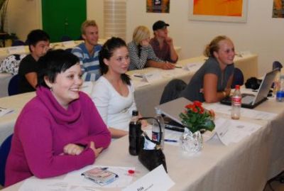 Nadja fra Lyngby har det også sjovt
