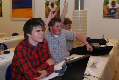 Heppekor, eller vil de spørge om noget?
