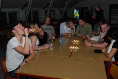 En enkelt vand bliver det dog også til
