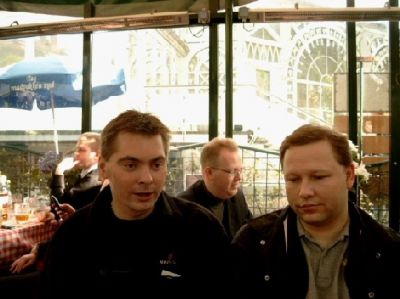 Så er Per og Steen også nået frem til Tivoli
