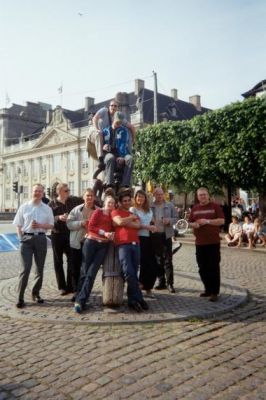 Folk blev lidt spredt i Nyhavn, men her er dem der blev ved ankeret
