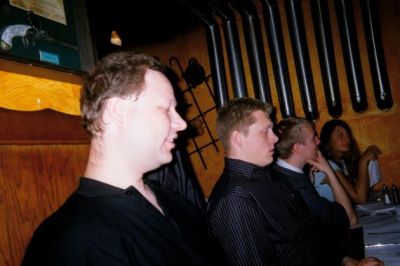 Her 3 bestyrelsesmedlemmer og Jeanne
