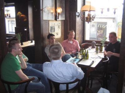 Bestyrelsesmødet inden konventet
