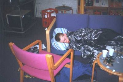 Søndag: David er gået kold
