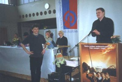 Den afgående sek-leder bliver takket
