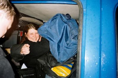 Så skal vi hjem, som altid er der god plads i bilen
