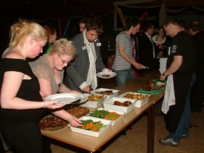 Et lille kig ud over buffeten
