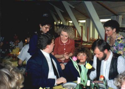 Ronald og Tage og pigerne fra Region 11

