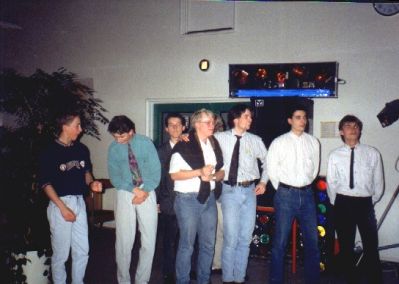 Finaledeltagerne i mr. gentleman konkurrencen
