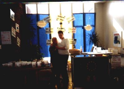 Jannis og Louise Kirketerp, Jannis denne gang med hans EU-bar
