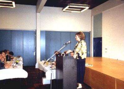 Birthe Rønn-Hornbæk var taler på årets Landskonference
