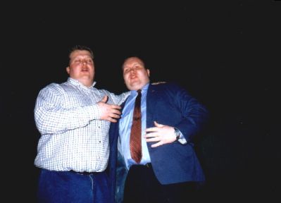 Ronald og Jakob fører sig frem
