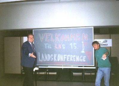 Jakob og Per byder velkommen
