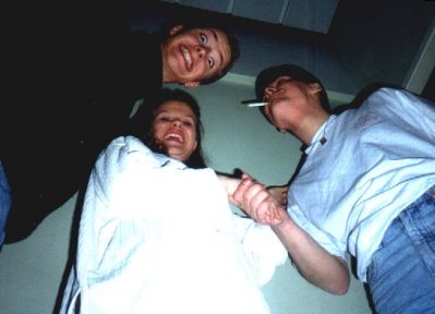 Mark, Per og en deltager!
