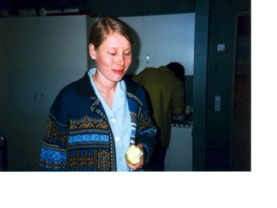 Lørdag: Lisa vasker op...
