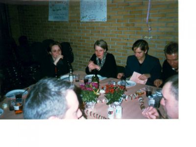 Dommerpanelet varmer op til aftenens gentleman-konkurrence
