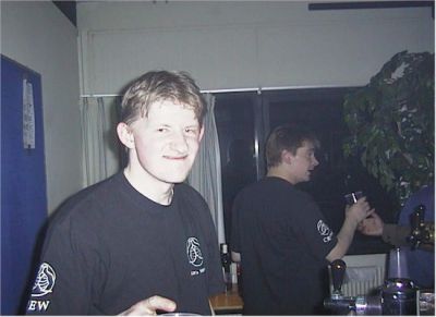 Erling Bjerring, mens han stadig var i godt humør...
