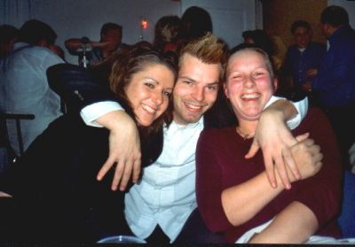 Thomas Gerdes med Silje og Katja
