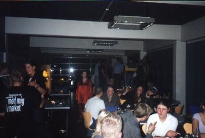 Et stemningsbillede fra fredag aften
