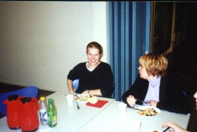 Sekretariatslederen er glad for maden!
