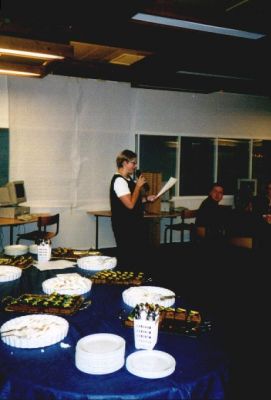 Charlotte Fornø leder aftenens konkurrence
