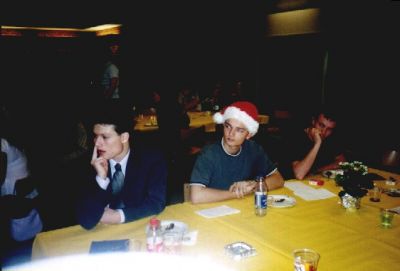 En deltager tror at det er jul......
