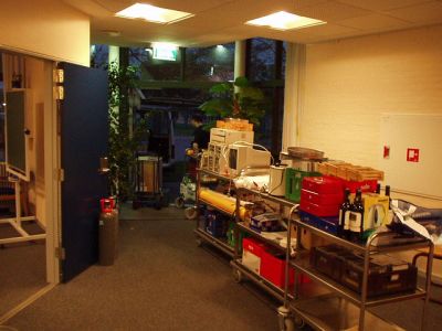 De få ting, der skal med i bilen er klar...
