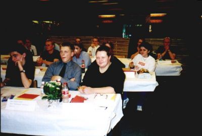 3 HB'ere på række, Stine, Tanja og Jimmy
