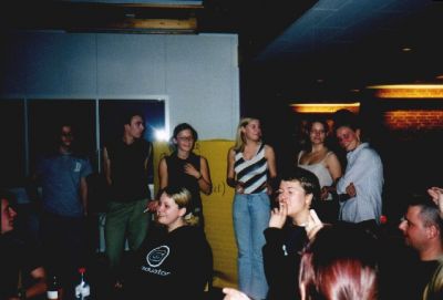 Så er vi klar til den store kyssekonkurrence
