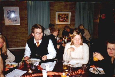 Her har vi Thue og Anne
