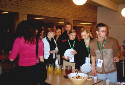 Aftensmaden fredag er på bordet
