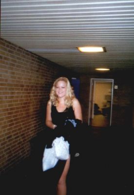 Camilla fra Roskilde er på vej ned for at finde sin egen sovepose...
