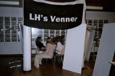 Så er det blevet aften, her LH's Venners lounge
