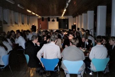 Så er vi klar til festen
