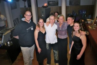 Deltagerne fra aftenens første konkurrence
